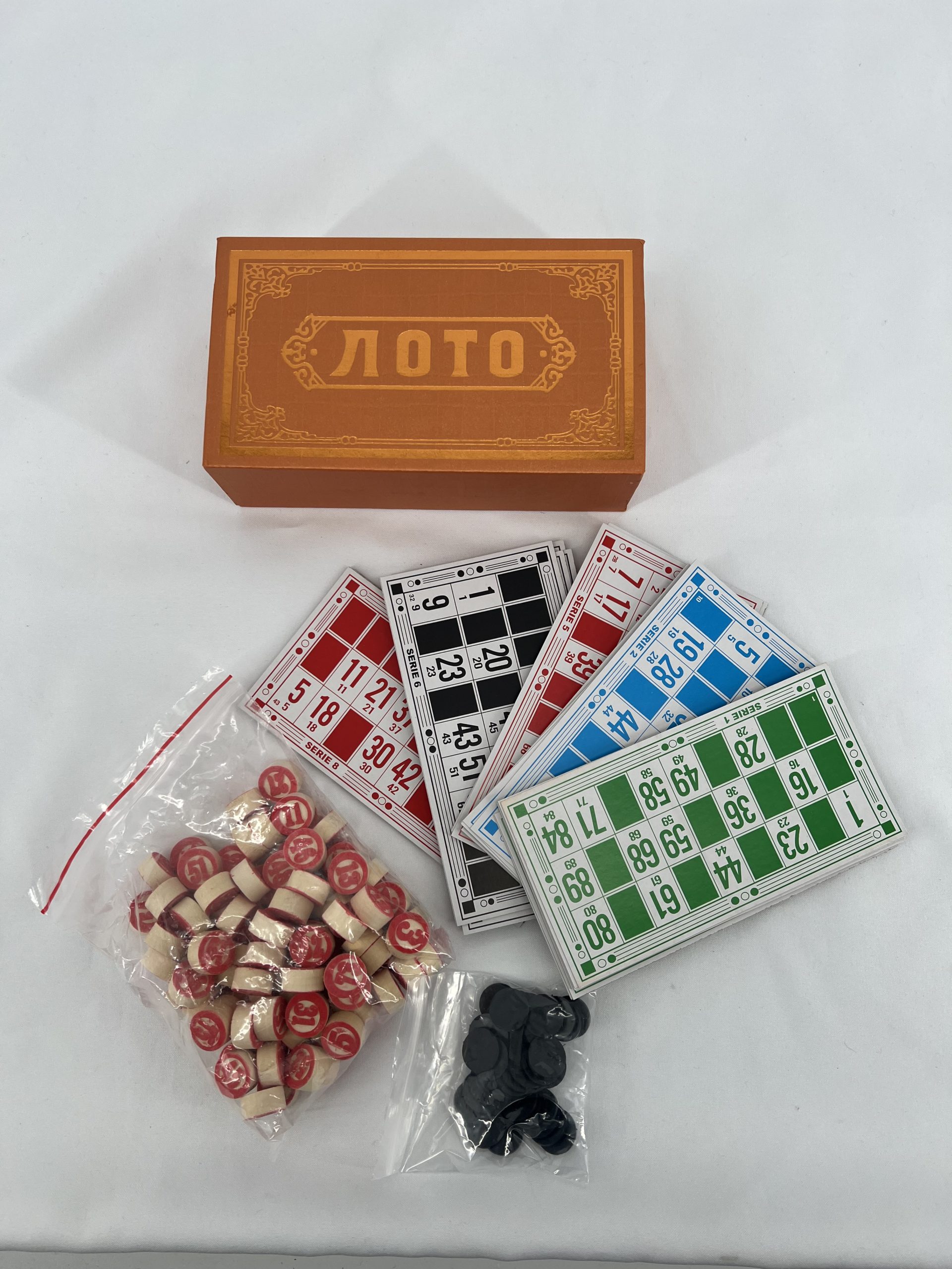 Лото настольная игра подарочной